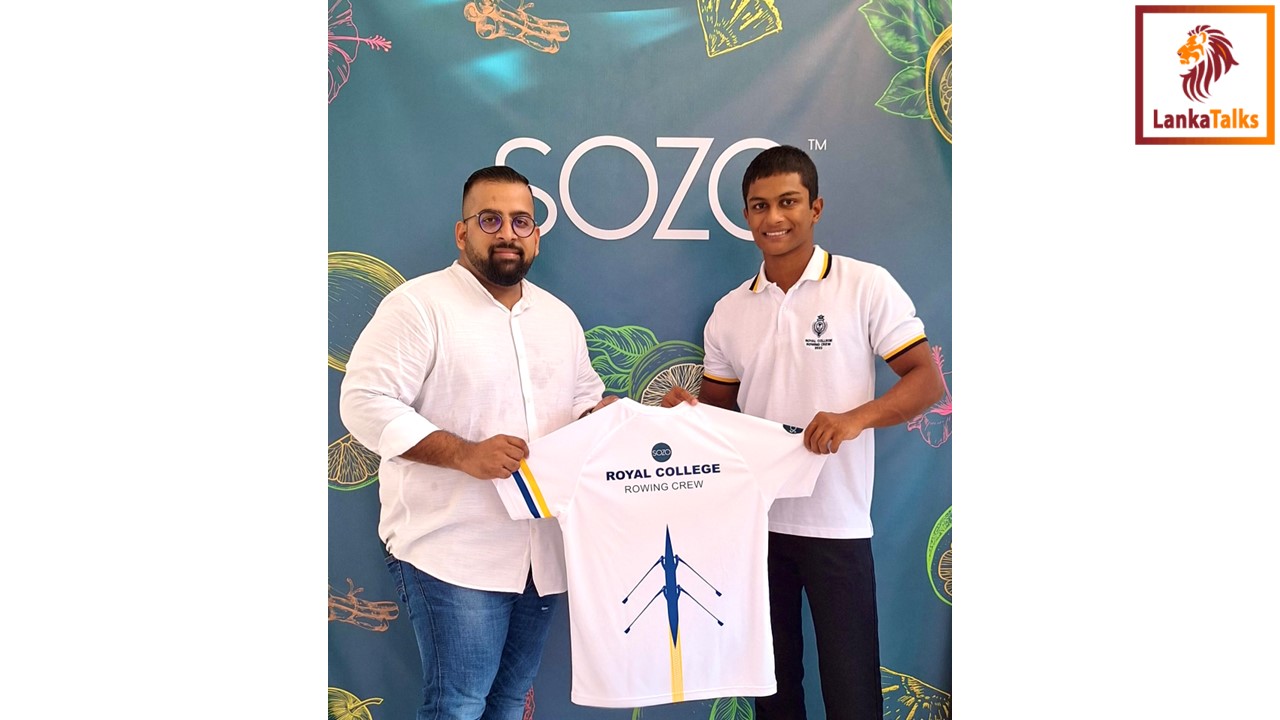 SOZO to Hydrate the Royal College Colombo Rowing Crew