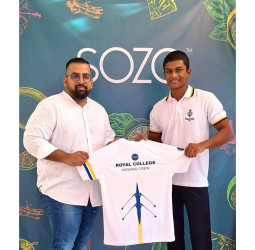 SOZO to Hydrate the Royal College Colombo Rowing Crew