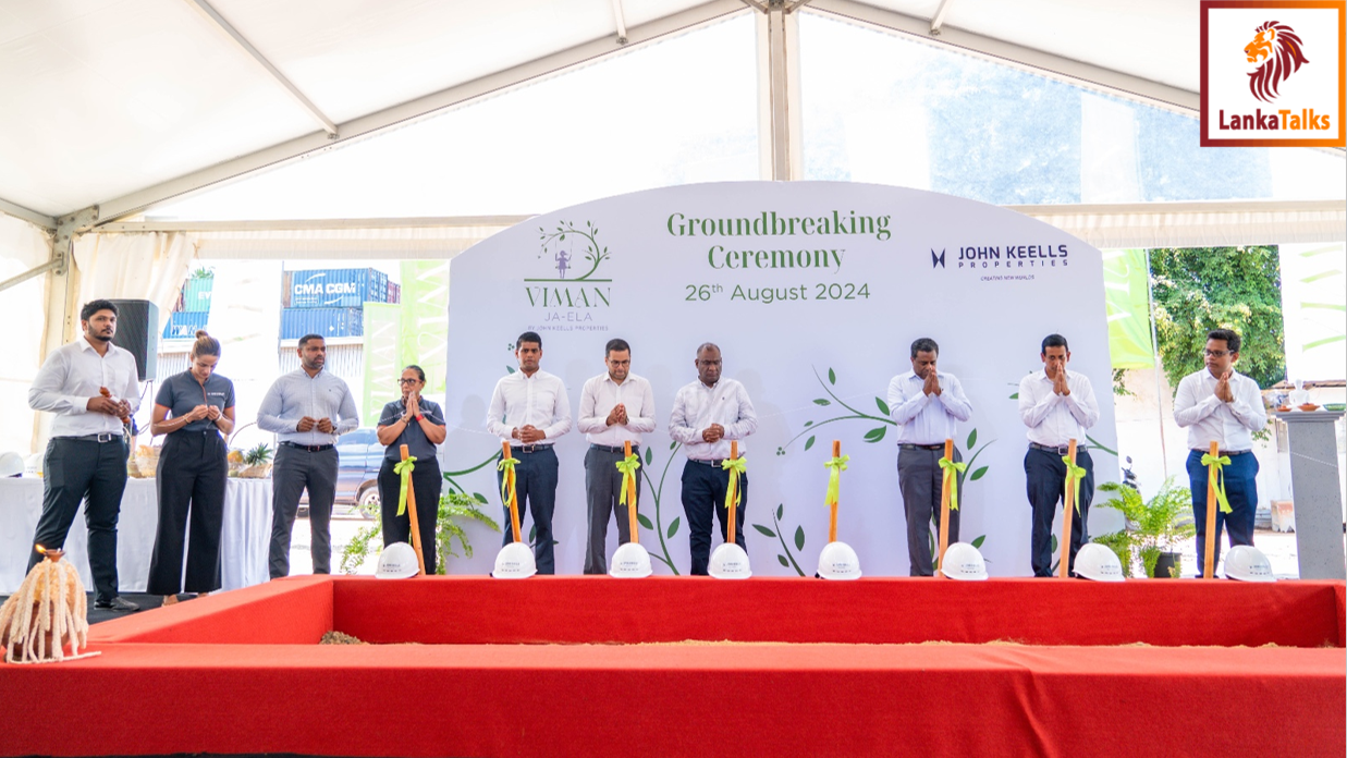 John Keells Properties Breaks Ground on VIMAN Ja-Ela, Heralding a New Era in Residential Living