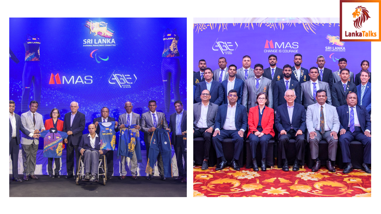MAS Holdings Named Official Clothing Partner of the National Paralympic Committee of Sri Lanka for Paralympic Games 2024