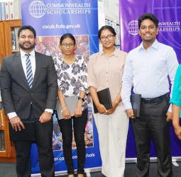 The British Council hosts pre-departure briefing for Sri Lanka’s 2024 Commonwealth Scholars