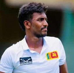 Milan Rathnayake will make his Test debut in Manchester