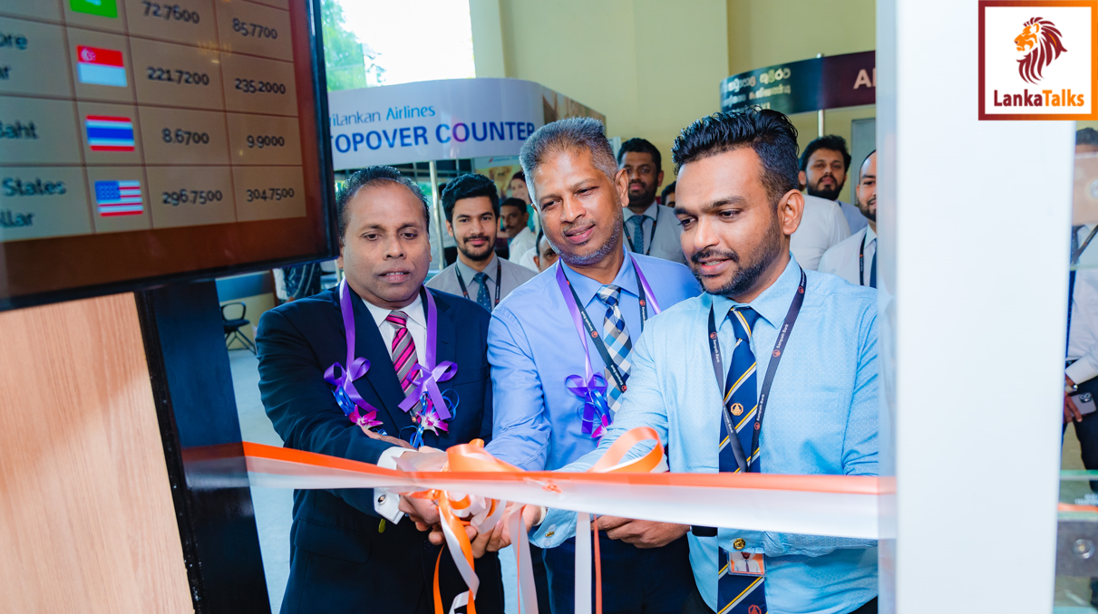 Sampath Bank Enhances Customer Convenience with Relocated Currency Exchange Counter at BIA