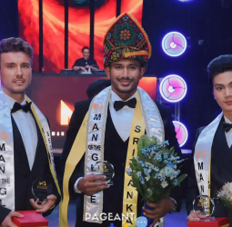 Sajith Bulathsinghala Crowned Man of the Globe 2024