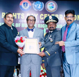 TMH Group Chairman Dr. Tharmalingam Tharesanan honoured at international human rights day celebrations