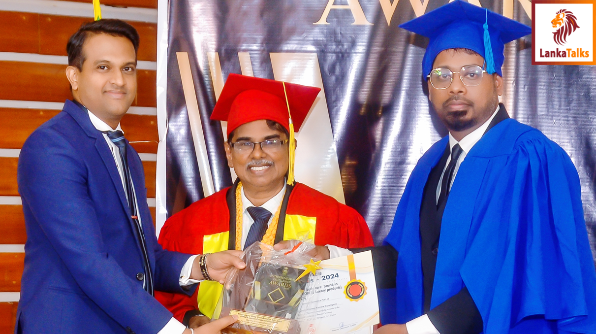 Oplee Luxury Products honoured as Sri Lanka's Best Luxury Body Care Brand