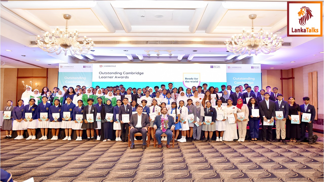 Students from Sri Lanka achieve top results in Outstanding Cambridge Learner Awards
