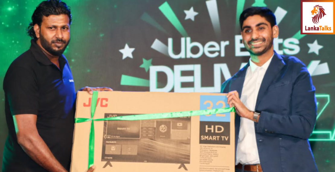 Uber Eats celebrates couriers' with awards worth LKR 8 Million
