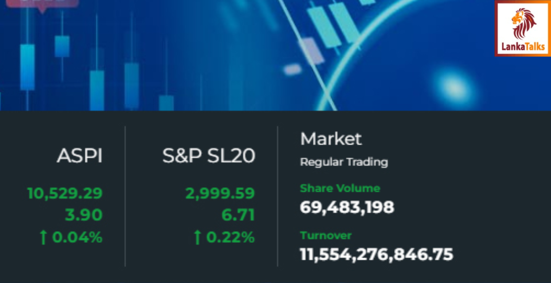 Stock Market Daily Turnover Exceeds Rs. 11 Bn