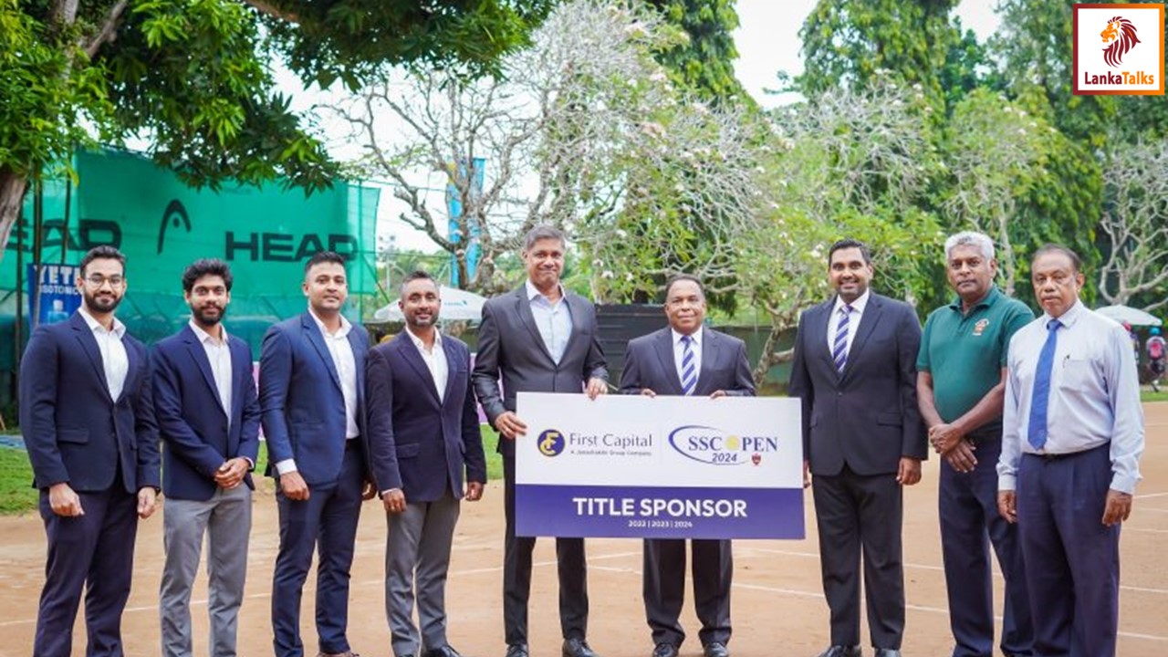 First Capital Stands as the Principal Sponsor of the SSC Open Tennis Championship for the Third Consecutive Year