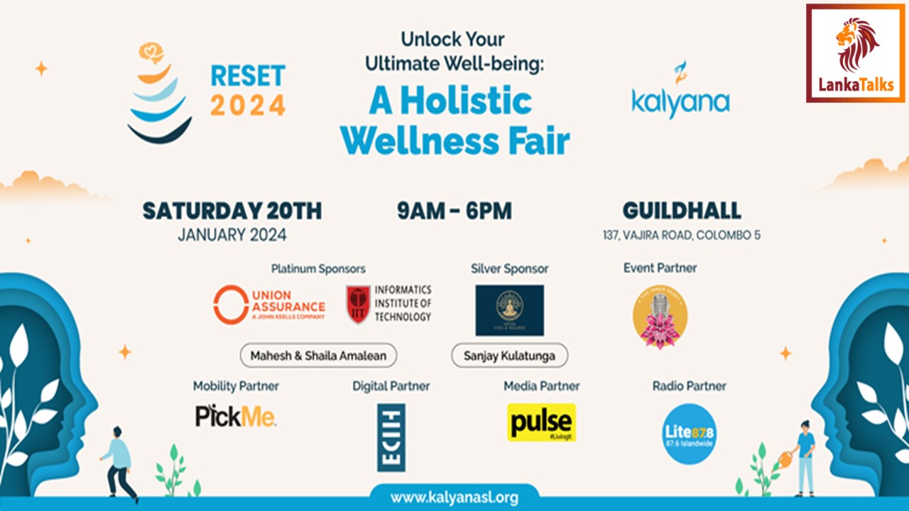 Kalyana’s RESET 2024: Holistic wellness fair is set to take place on 20th January