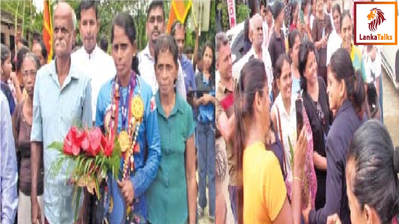 Tributes to Anushka and Udeshika from the village