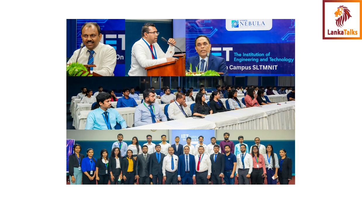 SLT-MOBITEL Nebula Institute of Technology recognised as the 10th IET on Campus Chapter
