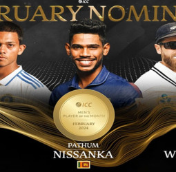 Nissanka among ICC Men’s Player of the Month nominees for February