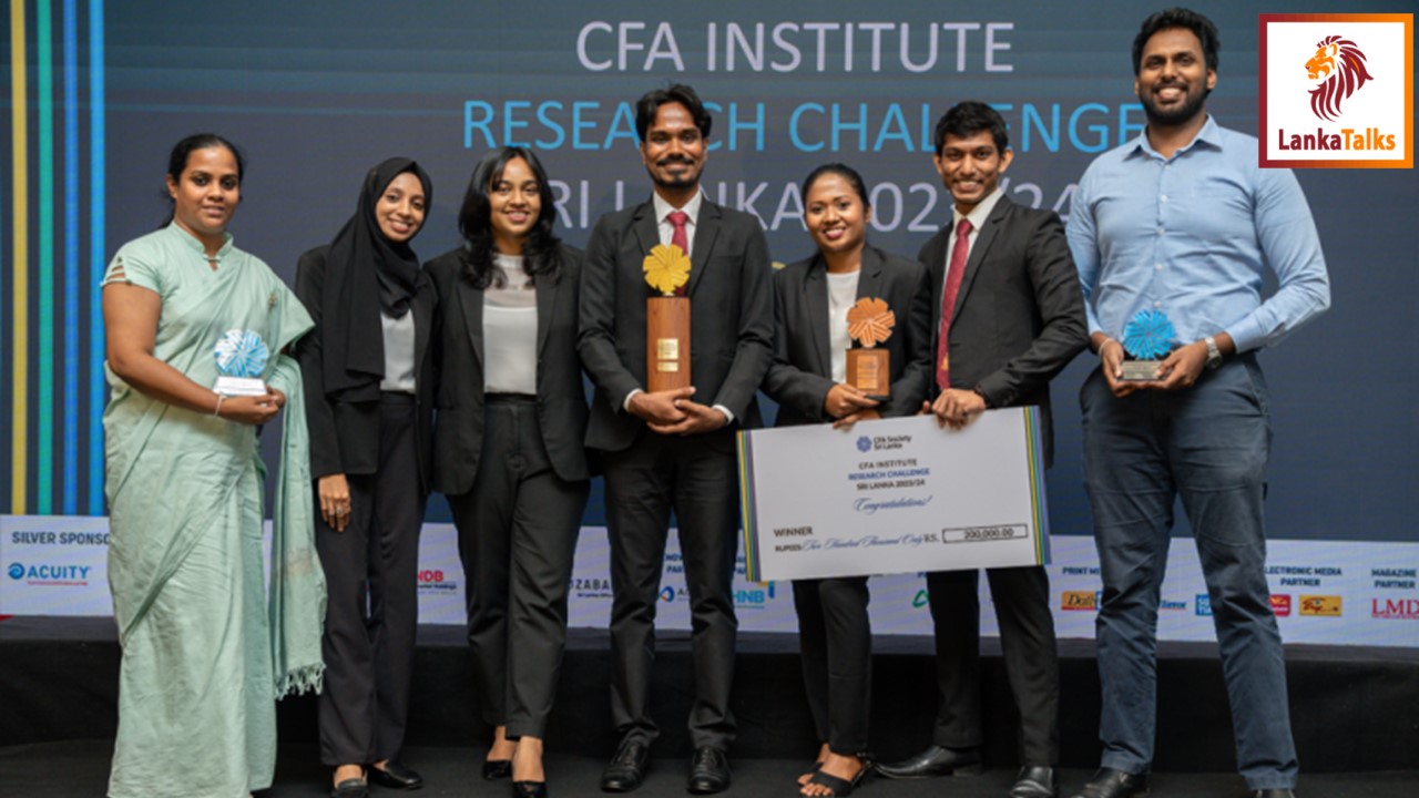 CFA Institute Research Challenge Sri Lanka 2023/24: Recognizing Excellence in Financial Analysis: University of Colombo shines