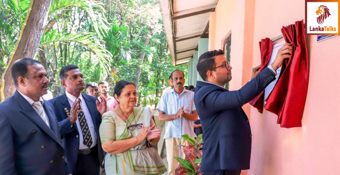 Royal International School donates a computer lab to Rahula Vidyalaya in Weragala