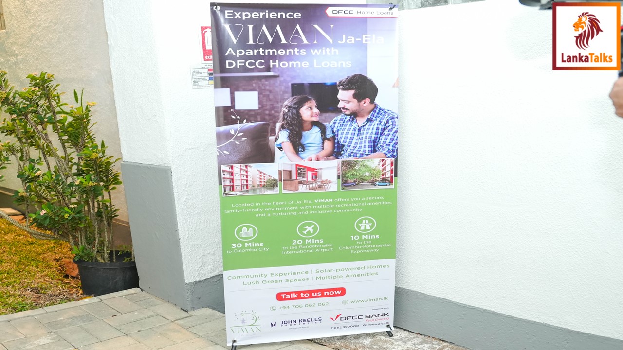 DFCC Bank Customers Experience John Keells Properties’ ‘VIMAN’ Ja-Ela Model Apartment