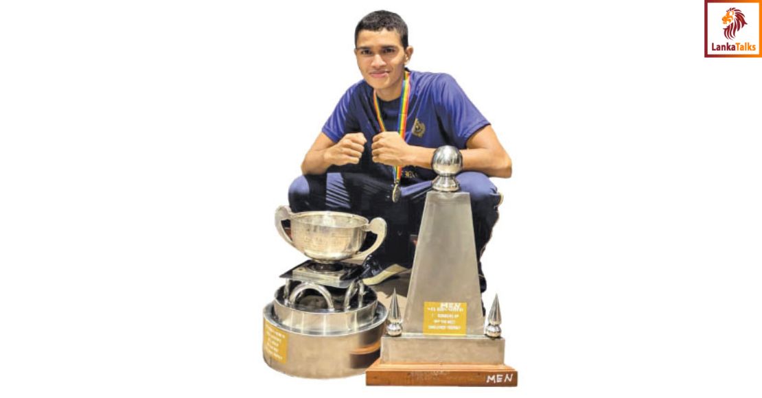 Royal College’s dual sport star Meegalla shines with Best Boxer title