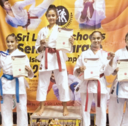 Rashmi Wijekoon a karateka par excellence