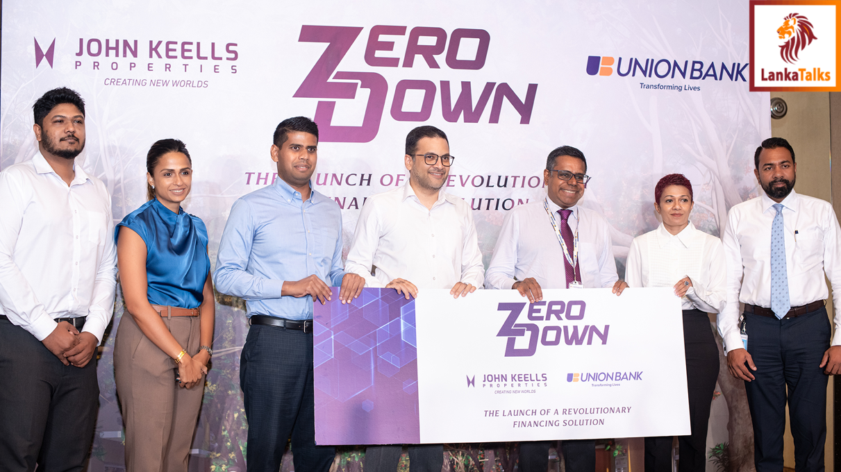 Introducing ZERO-DOWN: A Revolutionary Homeownership Plan for VIMAN Ja-Ela by John Keells Properties & Union Bank