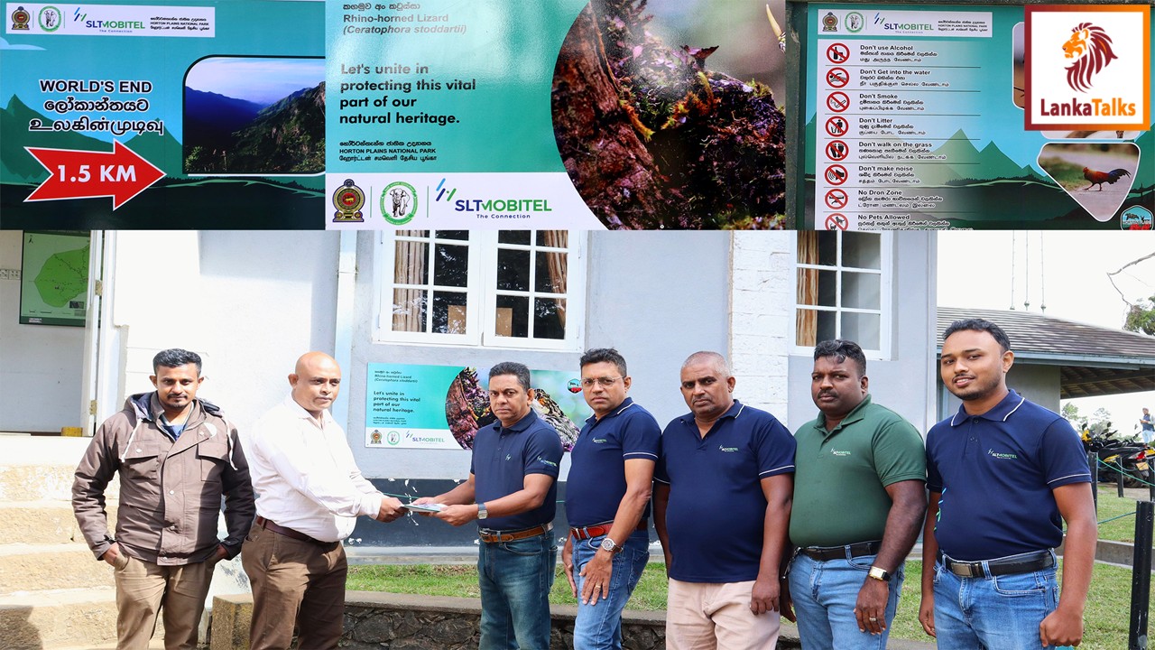 SLT-MOBITEL Leads the Way in Sustainable Tourism with New Signage at UNESCO World Heritage Site