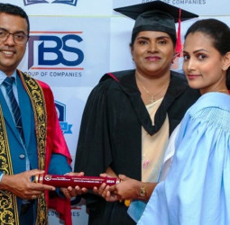 TBS Niduwara College of Nursing honours graduates at grand ceremony in Kandy