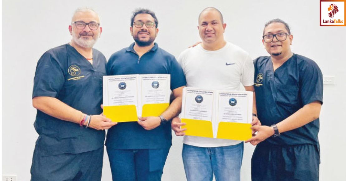 IEB recognises two Sri Lankan professionals