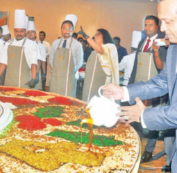 Waters Edge hosts Annnal Cake Mixing