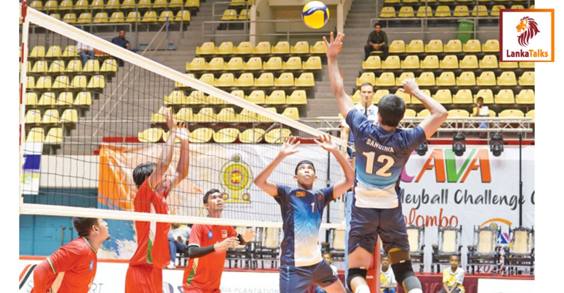 Sri Lanka ends CAVA Under 20 Championship on high note by beating Maldives