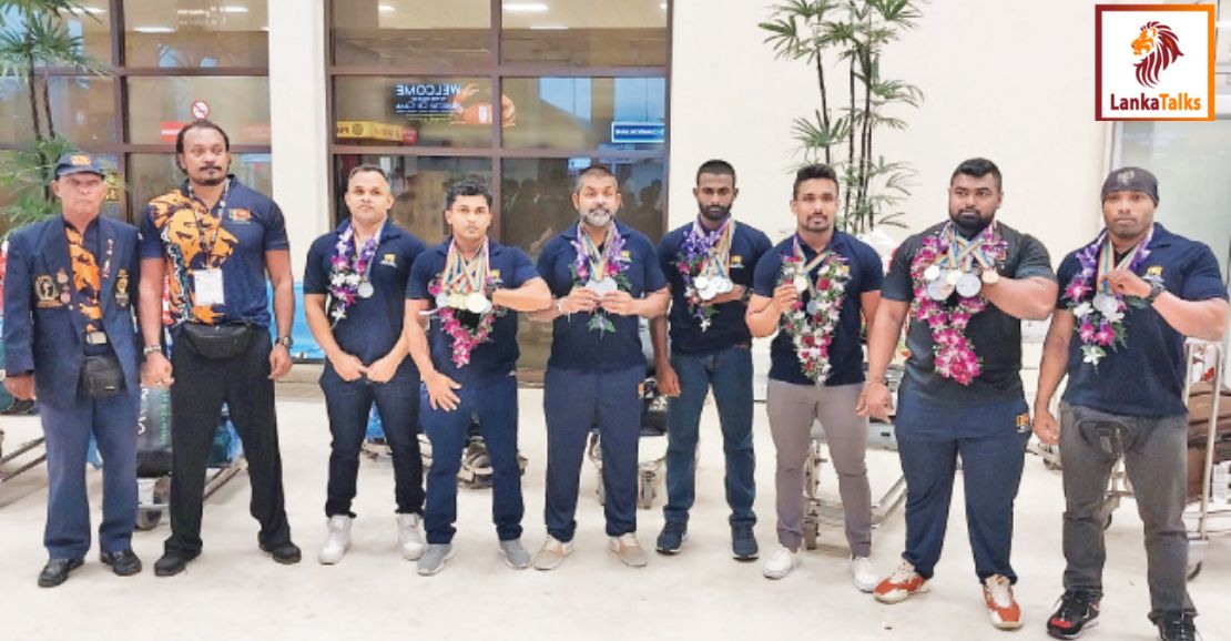 Lankan Powerlifters bag 24 medals