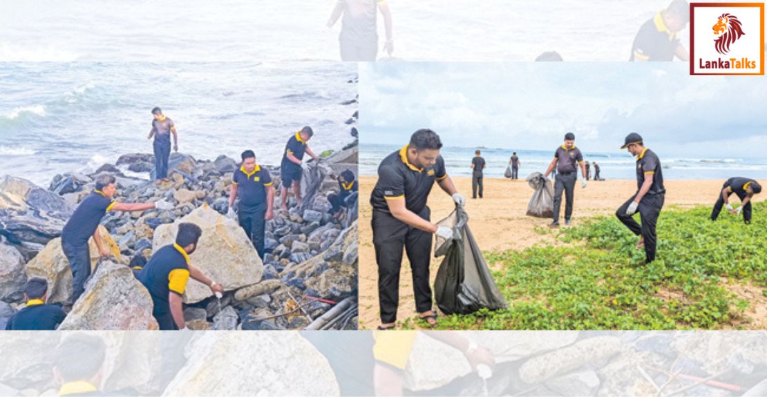 Ceylinco General Insurance conducts Beach Clean-up Project