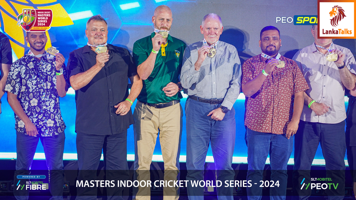 SLT-MOBITEL powers 2024 Masters World Series Indoor Cricket Tournament