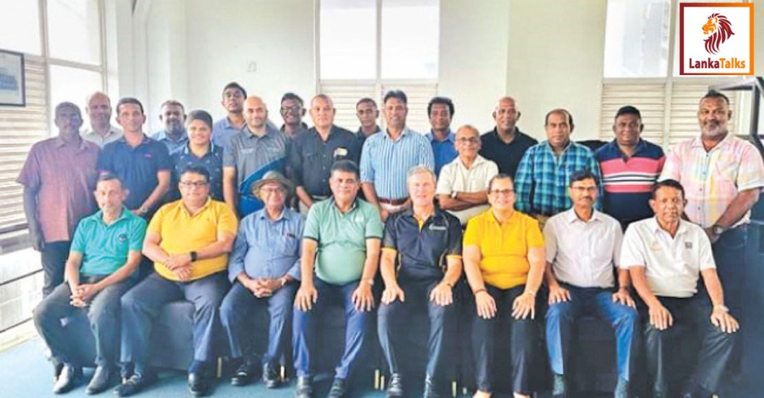 SLC match officials undergo training with Simon Taufel