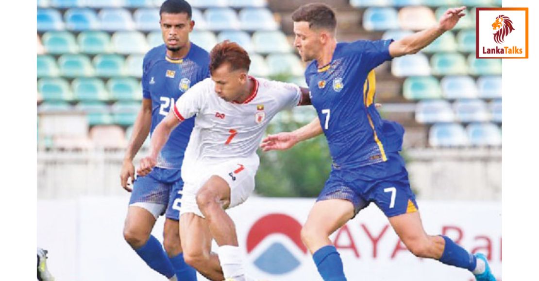 Sri Lanka’s hopes diminished by Myanmar’s 2-0 Football win