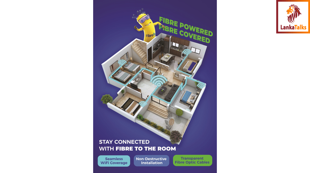 SLT-MOBITEL launches Sri Lanka’s FIRST ‘Fibre To The Room’ making homes smarter