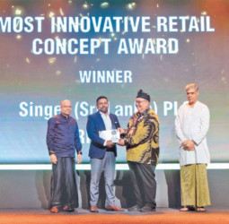Singer Sri Lanka wins FAPRA Country Awards for ‘Most Innovative Retail Concept 2023/2024’