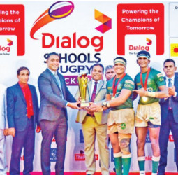 Isipathana bags President’s Trophy at Dialog Schools Rugby Knockout
