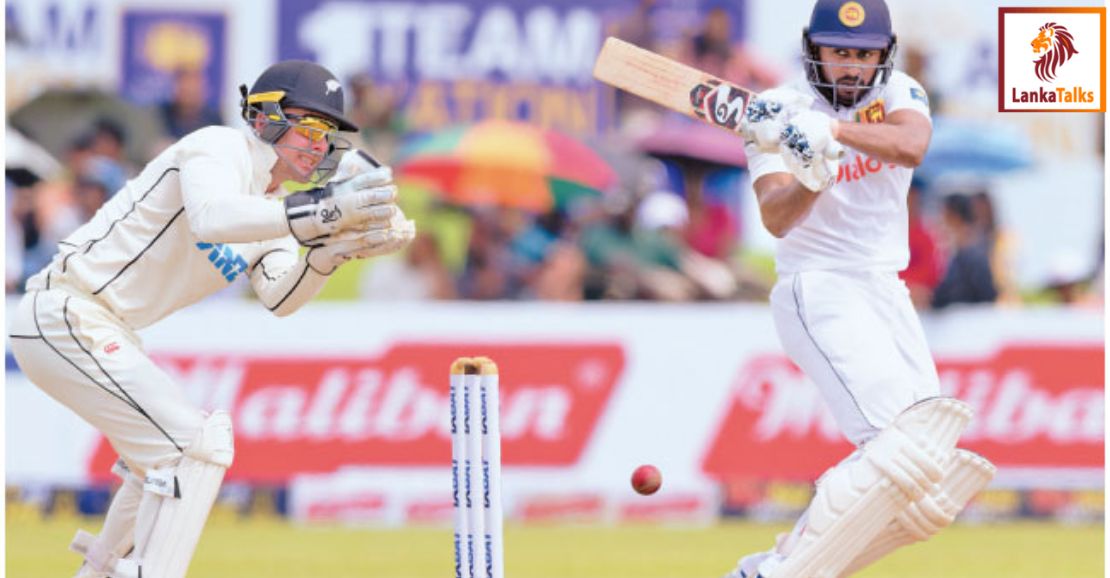 Kamindu takes charge as Sri Lanka closes day one at 302/7