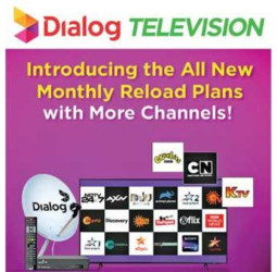 Dialog Television Brings New Prepaid Channel Plans with even more channels