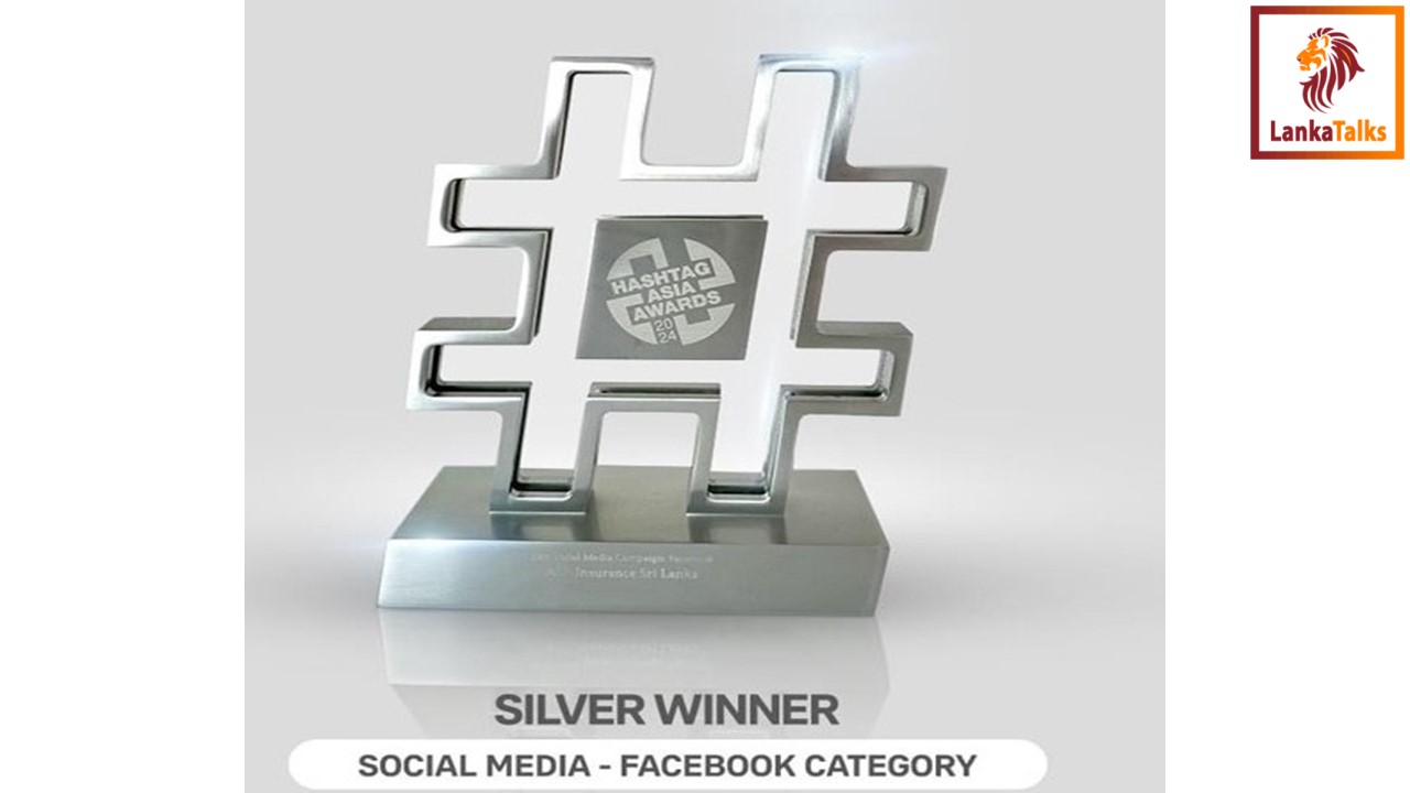 AIA Sri Lanka becomes first-ever Sri Lankan award winner at the Hashtag Asia Awards.