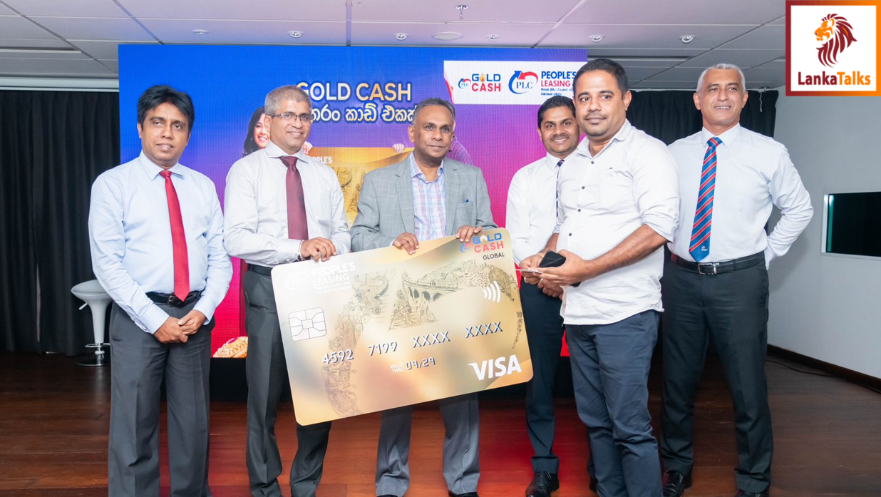 Revolutionising Gold Loans with People’s Leasing & Finance’s GoldCash Card
