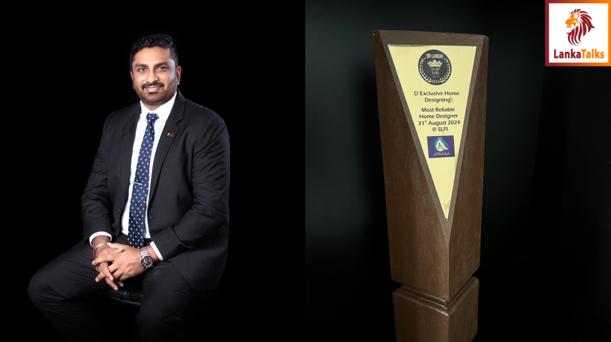 Dineshan Sivapalan clinching another prestigious award at Top 100 Awards