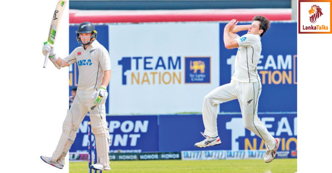 Latham, Williamson fifties push Kiwis to 255/4