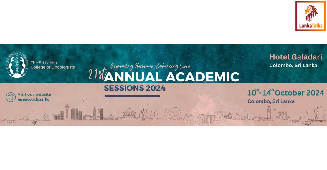 Sri Lanka College of Oncologists Annual Academic Sessions 2024 starts today