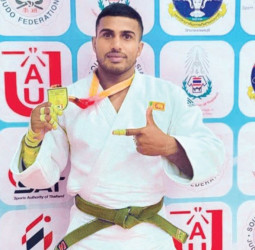Gold for Dharmawardena as SL excels at Thailand Judo C’ship
