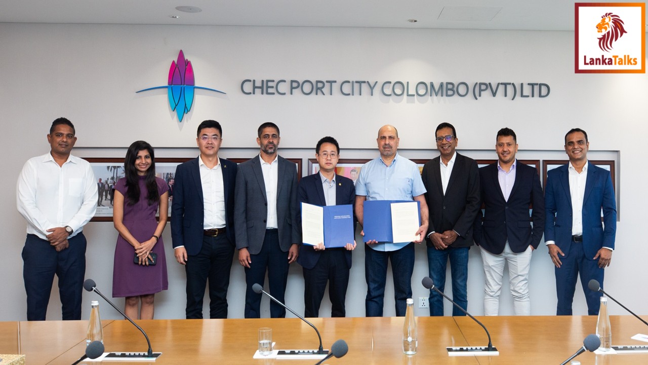 IGT 1 OFFICIALLY ON-BOARDS AT THE BUSINESS CENTRE AT PORT CITY COLOMBO