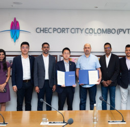 IGT 1 OFFICIALLY ON-BOARDS AT THE BUSINESS CENTRE AT PORT CITY COLOMBO