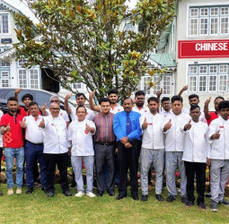 Chinese Dragon Café opens seasonal outlet at Alpine Hotel, Nuwara Eliya for April season