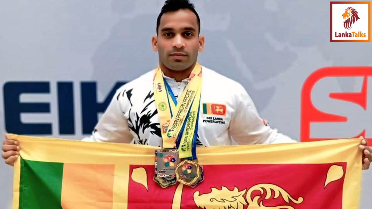 Melwa sponsors Sri Lankan athlete at Asian African Pacific Powerlifting Championship 2025
