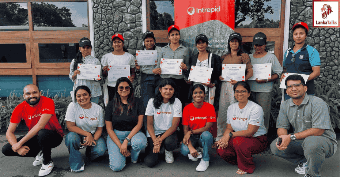 Intrepid together with MDF and SLTDA conducts empowering women in tourism capacity-building sessions in Bandarawela